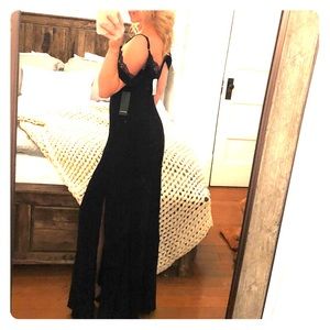 Vintage style romantic Forever 21 slip dress